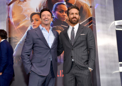 Hugh Jackman and Ryan Reynolds spotted out walking together in NYC