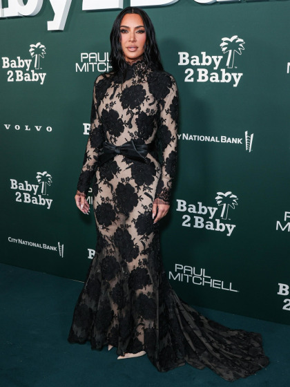Kim Kardashian wore Balenciaga at the Baby2Baby gala: tragic or cute?
