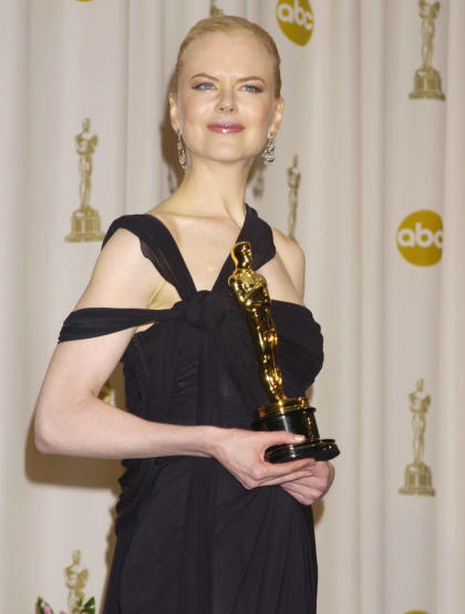 Nicole Kidman on winning her Oscar: 'I went to bed alone; I was in bed before midnight'
