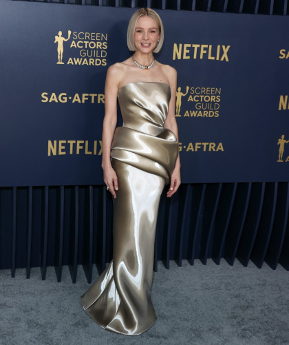 Carey Mulligan wore Armani to the 2024 SAGs: one of the best looks of the night?
