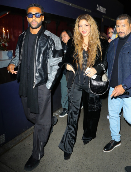 Wait, Shakira is actually dating Lucien Laviscount'  They stepped out together in NYC.