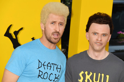 Ryan Gosling & Mikey Day were Beavis & Butthead at 'The Fall Guy' premiere