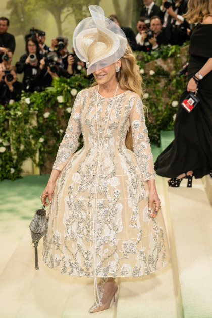 Sarah Jessica Parker wore Richard Quinn to the Met Gala: garden party chic?