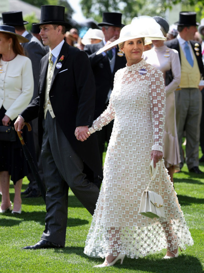 Duchess Sophie, Zara Tindall & the Yorks came out for Ascot Day 2