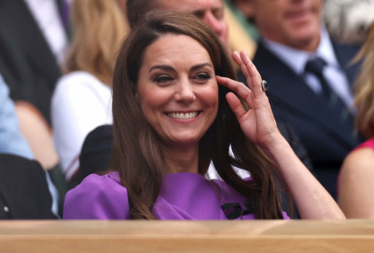 VF: Princess Kate's summer vacation began the second she left Wimbledon