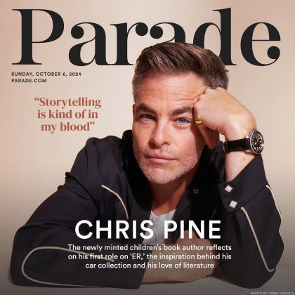 Chris Pine: 'I don't have kids, but I have a dog and I?m in love with my dog'