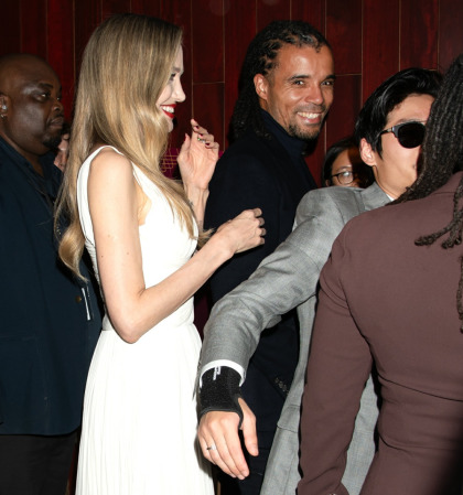 Angelina Jolie reportedly spent two nights with Akala in a London hotel' (update)