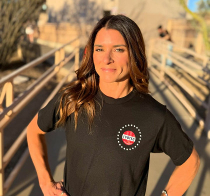 Danica Patrick, 42, voted for the first time & you?ll never guess who she voted for