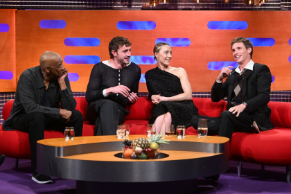 Saoirse Ronan 'gagged' Paul Mescal & Eddie Redmayne in a viral Graham Norton clip