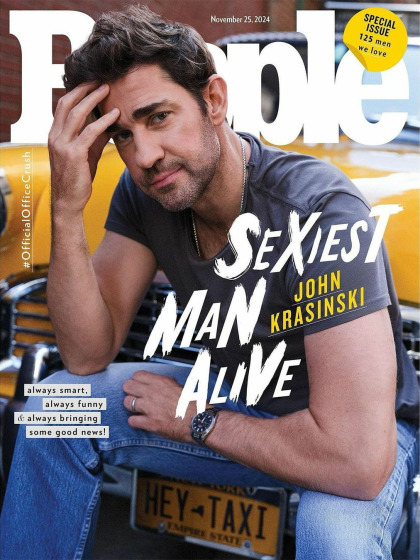 John Krasinski named People Mag's Sexiest Man Alive 2024: good or bad choice'