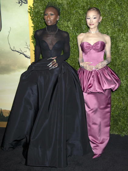 Ariana Grande & Cynthia Erivo wore LV & Dior to the NYC 'Wicked' premiere