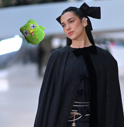 Dua Lipa mourns the Duolingo Owl's suspicious death by Tesla Cybertruck