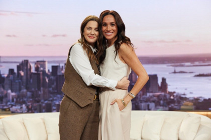 Duchess Meghan will appear on today's episode of Drew Barrymore's show