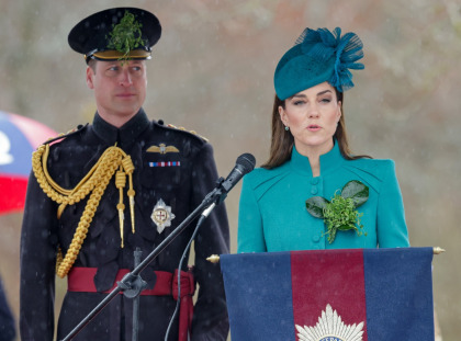 Princess Kate will attend the Irish Guards' St. Patrick's Day parade this year