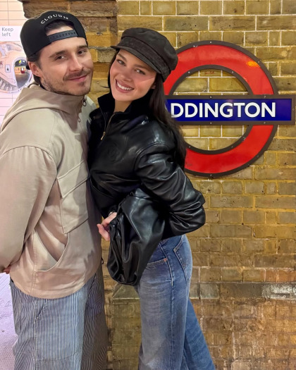 Brooklyn Beckham & Nicola Peltz were in London this week, they didn't see his fam Brooklyn Beckham & Nicola Peltz were in London this week, they didn't see his fam