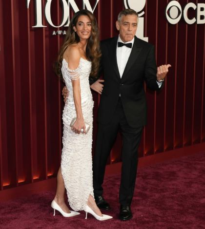 George Clooney got shut out of the Tony Awards & Amal wore Tamara Ralph George Clooney got shut out of the Tony Awards & Amal wore Tamara Ralph