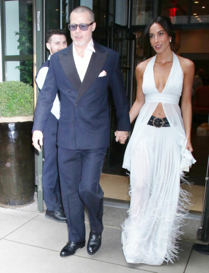 Brad Pitt & a boho-chic Ines de Ramon attended the New York 'F1' premiere Brad Pitt & a boho-chic Ines de Ramon attended the New York 'F1' premiere