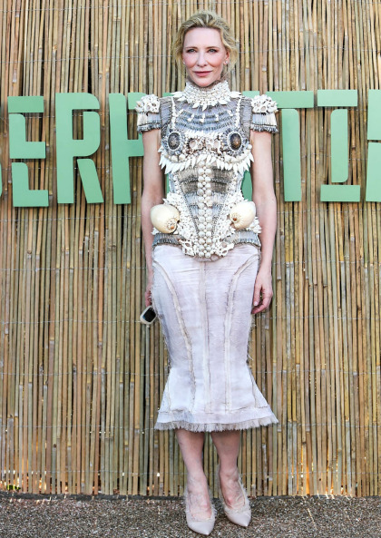 Cate Blanchett wore conch shells to the Serpentine Gallery summer party