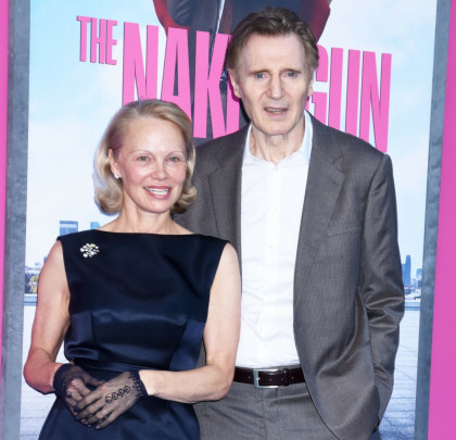 Pamela Anderson & Liam Neeson are dating, 'it's a budding romance in the early stages' Pamela Anderson & Liam Neeson are dating, 'it's a budding romance in the early stages'