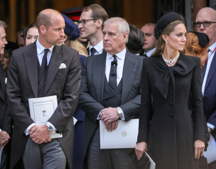 Prince William was furious to be seated close to Prince Andrew at the Kent funeral