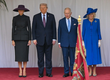 Melania & Donald Trump asked for separate bedrooms at Windsor Castle
