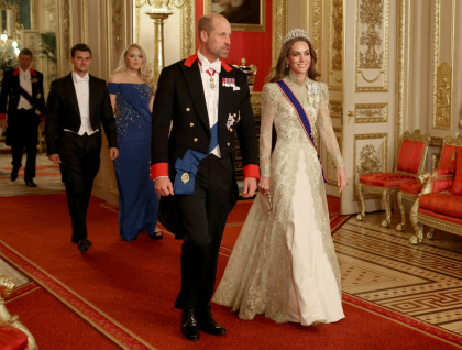 Princess Kate wore Phillipa Lepley to the Trumps' state banquet in Windsor