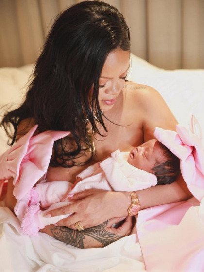 Rihanna welcomed her first daughter, Rocki Irish Mayers, on Sept. 13th