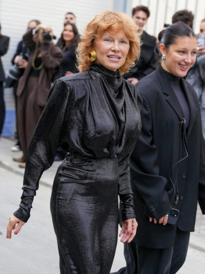 Pamela Anderson's copper mullet hair transformation is pretty cool looking Pamela Anderson's copper mullet hair transformation is pretty cool looking