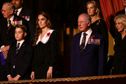 VF: Prince George's parents felt his Remembrance attendance was 'appropriate'