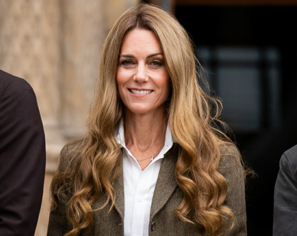 Princess Kate on her blonde/caramel hair: 'It's gone light in the sunshine'
