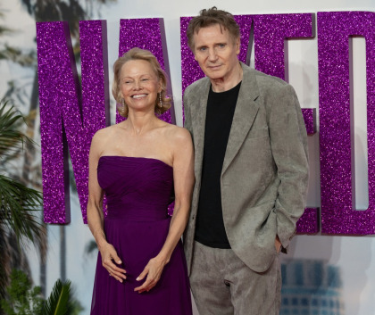 Pamela Anderson: Liam Neeson & I 'were romantically involved for a short while' Pamela Anderson: Liam Neeson & I 'were romantically involved for a short while'