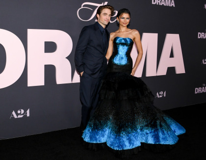 Zendaya wore Schiaparelli for her 'something blue' at 'The Drama' NYC premiere
