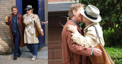 Meryl Streep & Martin Short were spotted looking loved up in London